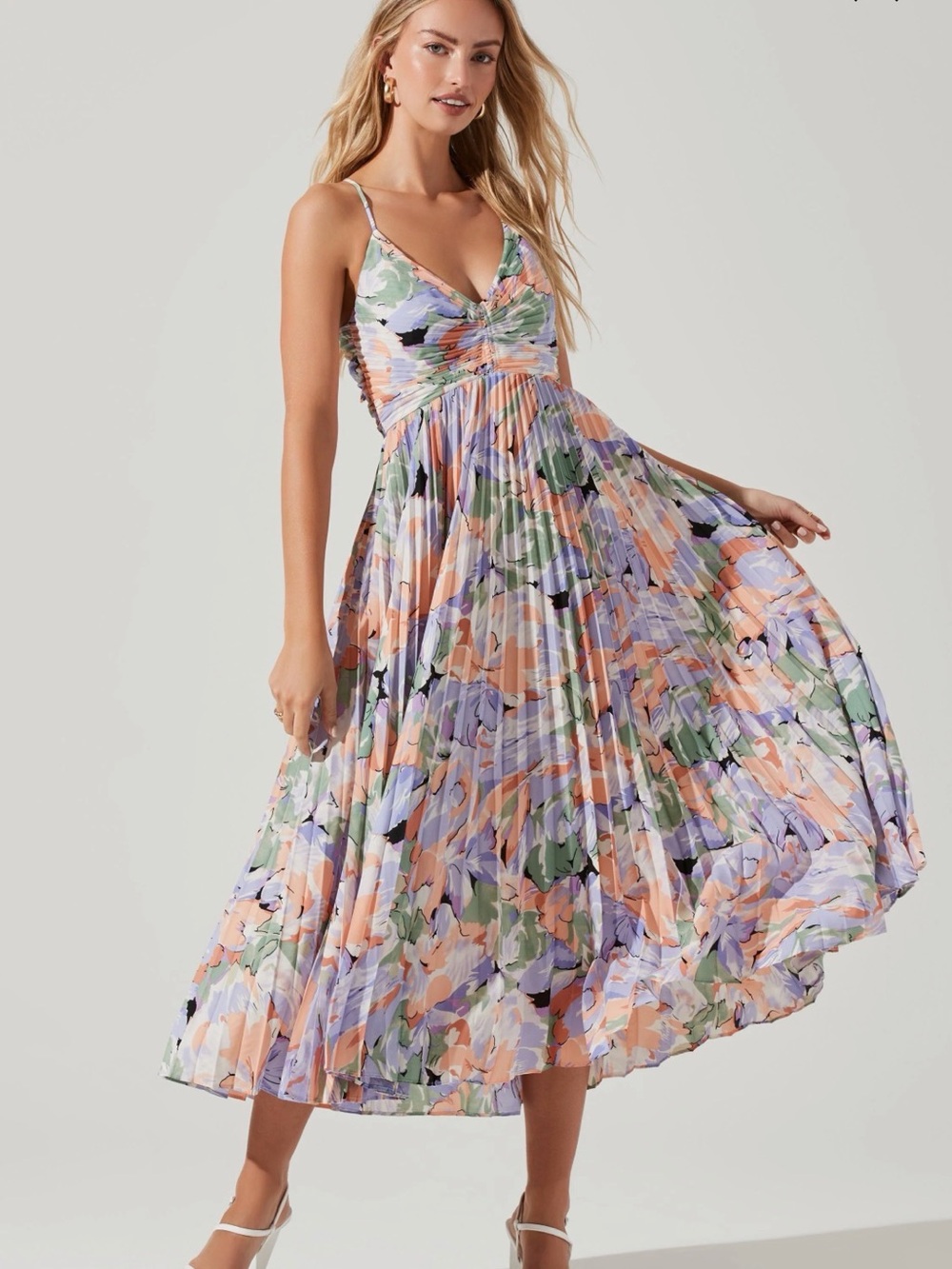 Astr the Label Blythe Midi Dress